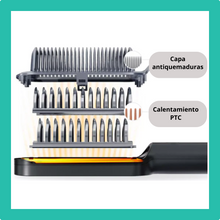 Cargar imagen en el visor de la galería, Cepillo Alisador Profesional + Mini plancha portátil 2en1 de Regalo

